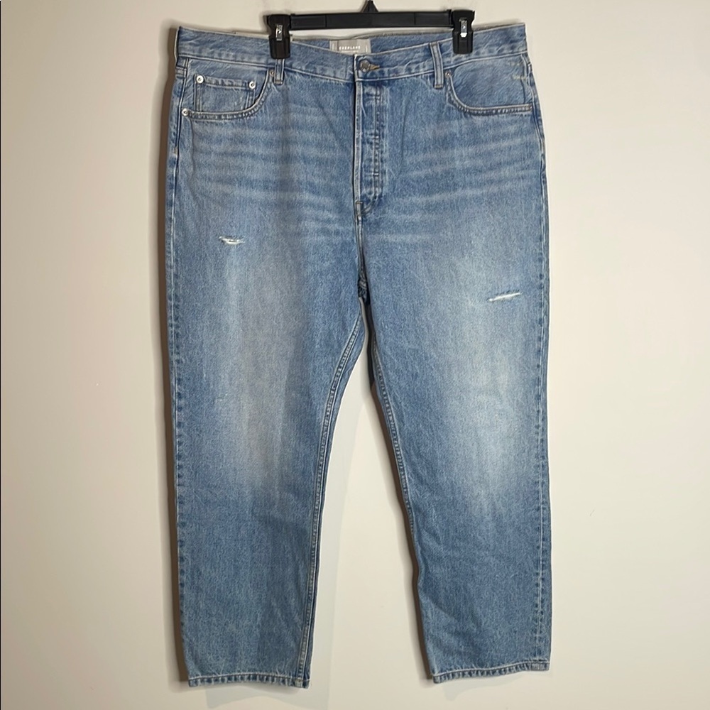 Everlane | Women’s Relaxed Straight Leg Jeans High Rise Size 33 Regular NWT